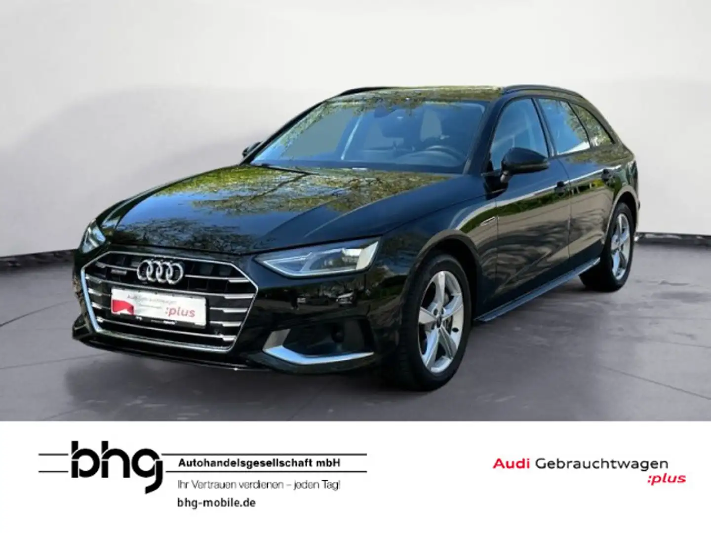 Audi A4 40 TDI quattro advanced LED/ACC/EPH/Ass Schwarz - 1