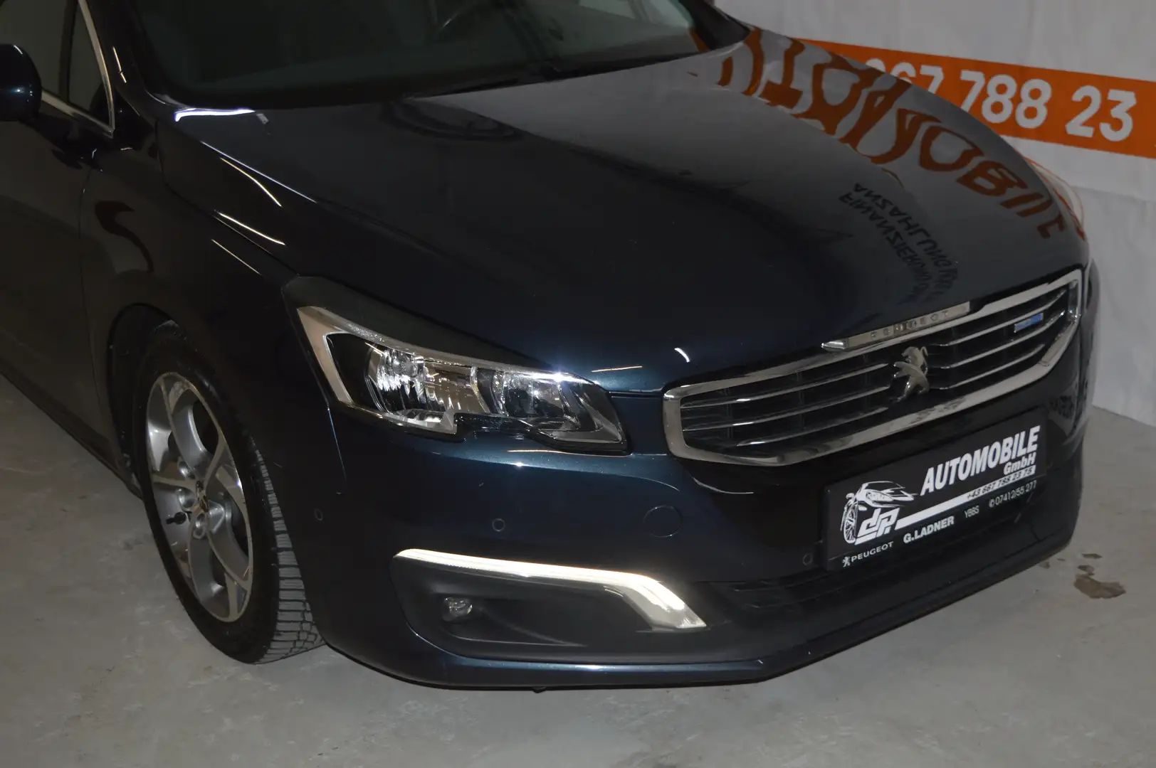 Peugeot 508 2,0 HDI **2.Besitz**Allure**Leder**ZR neu** Blau - 2