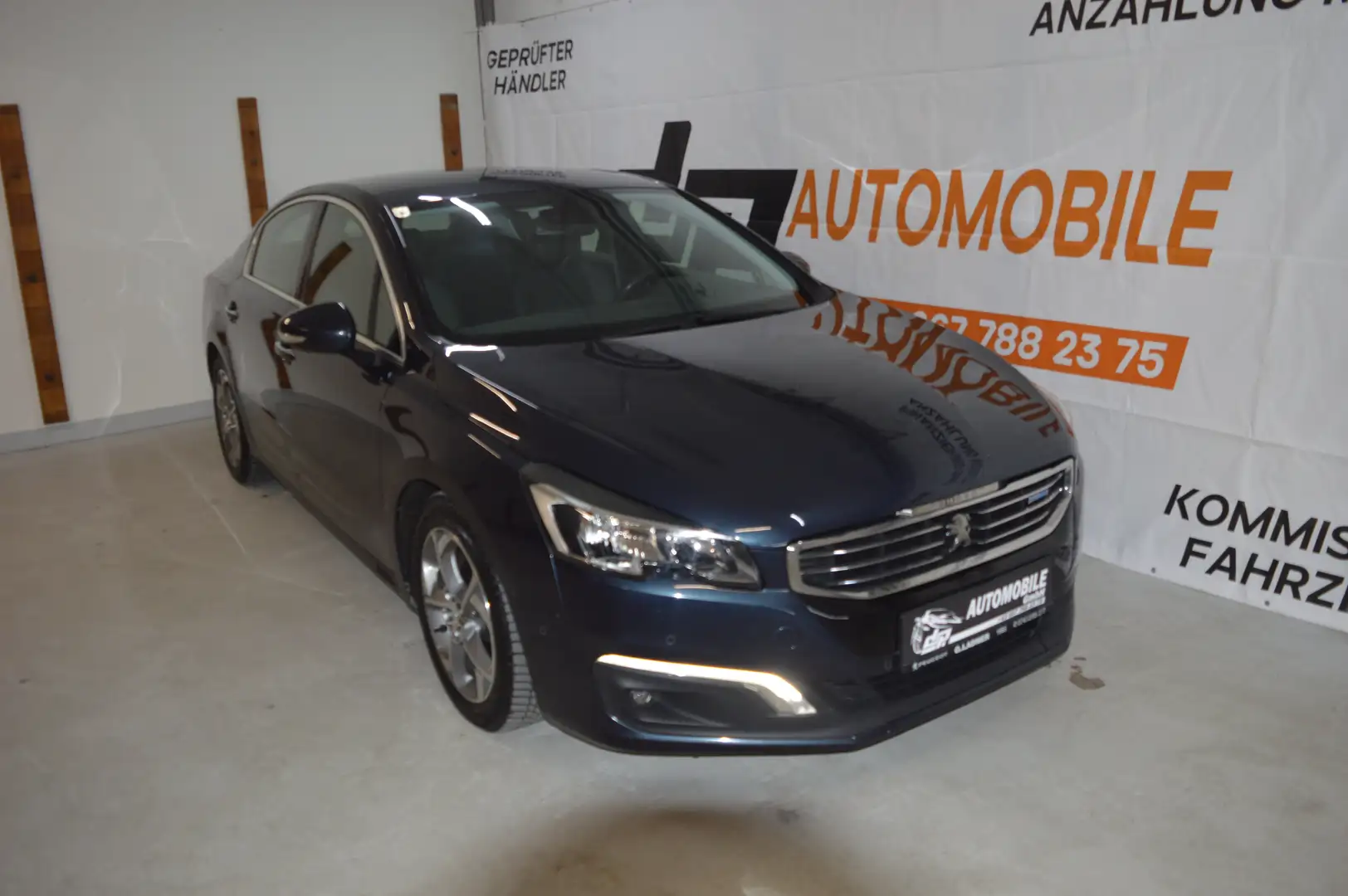 Peugeot 508 2,0 HDI **2.Besitz**Allure**Leder**ZR neu** Blau - 1