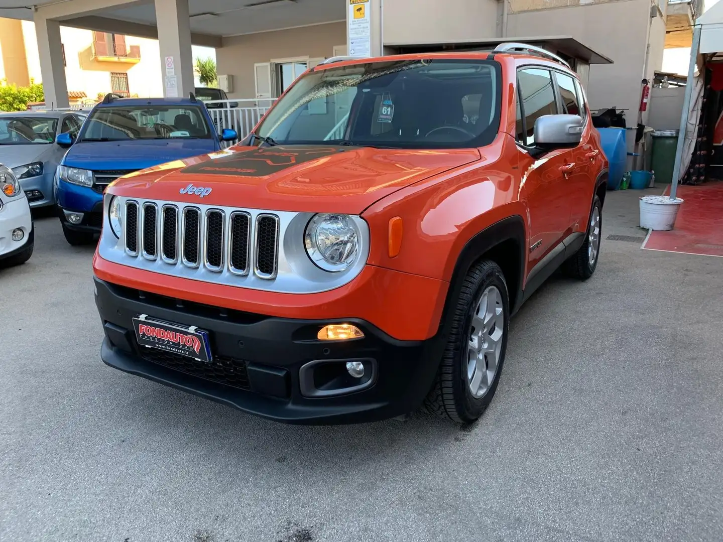 Jeep Renegade 1.6 mjt Limited fwd 120cv Arancione - 1