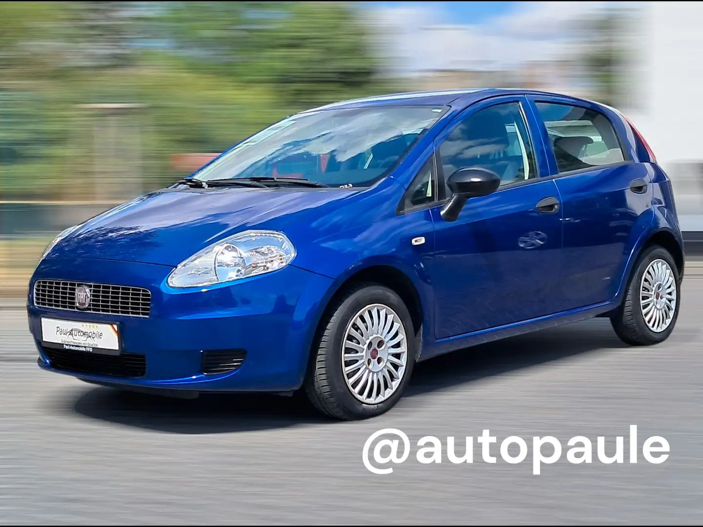 Fiat Grande Punto 1.4 8V Feel*TüV NEU*Klima*PDC*ToP Blau - 1