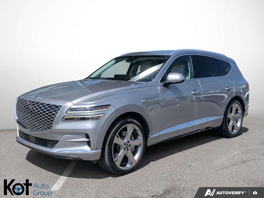 2023 Genesis GV80 3.5T Prestige AWD 7P | BACKUP CAMERA | BLINDSPOT M