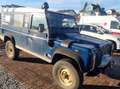 Land Rover Defender 110" Station Wagon 2,5 TD Bleu - thumbnail 2