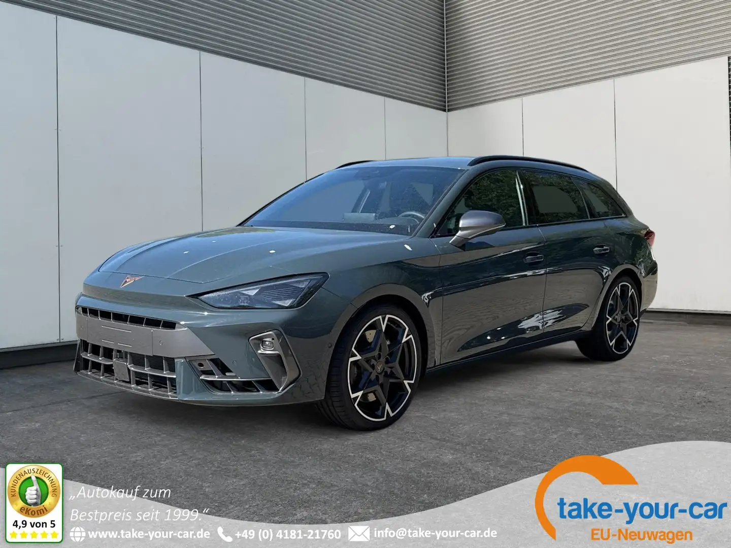 CUPRA Leon Sportstourer VZ ST NAVI+KAMERA+EL.HECKKL.+ACC+1... Blau - 1