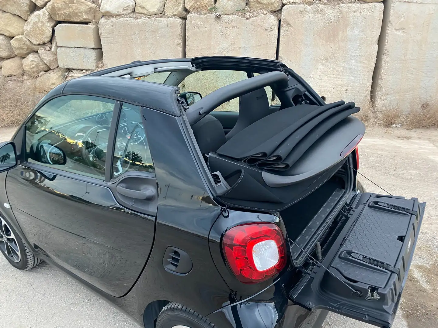 smart forTwo Fortwo Cabrio 66 Passion Aut. Passion Negro - 1