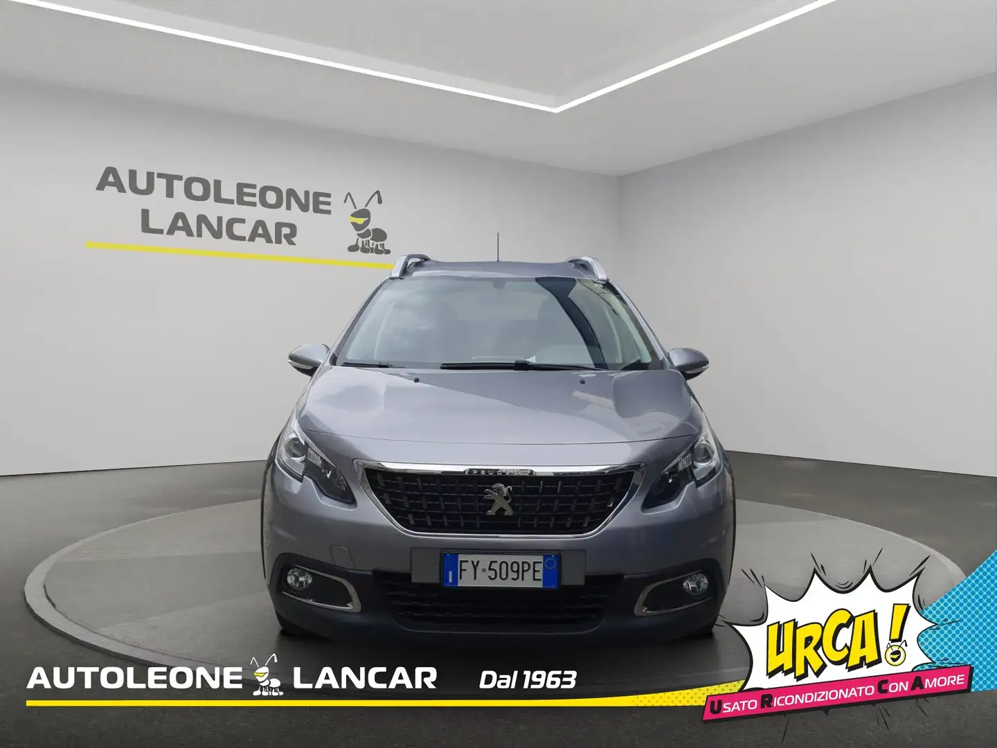 Peugeot 2008 1.2 Puretech Active 82cv OK NEOPATENTATI E6 Grigio - 2