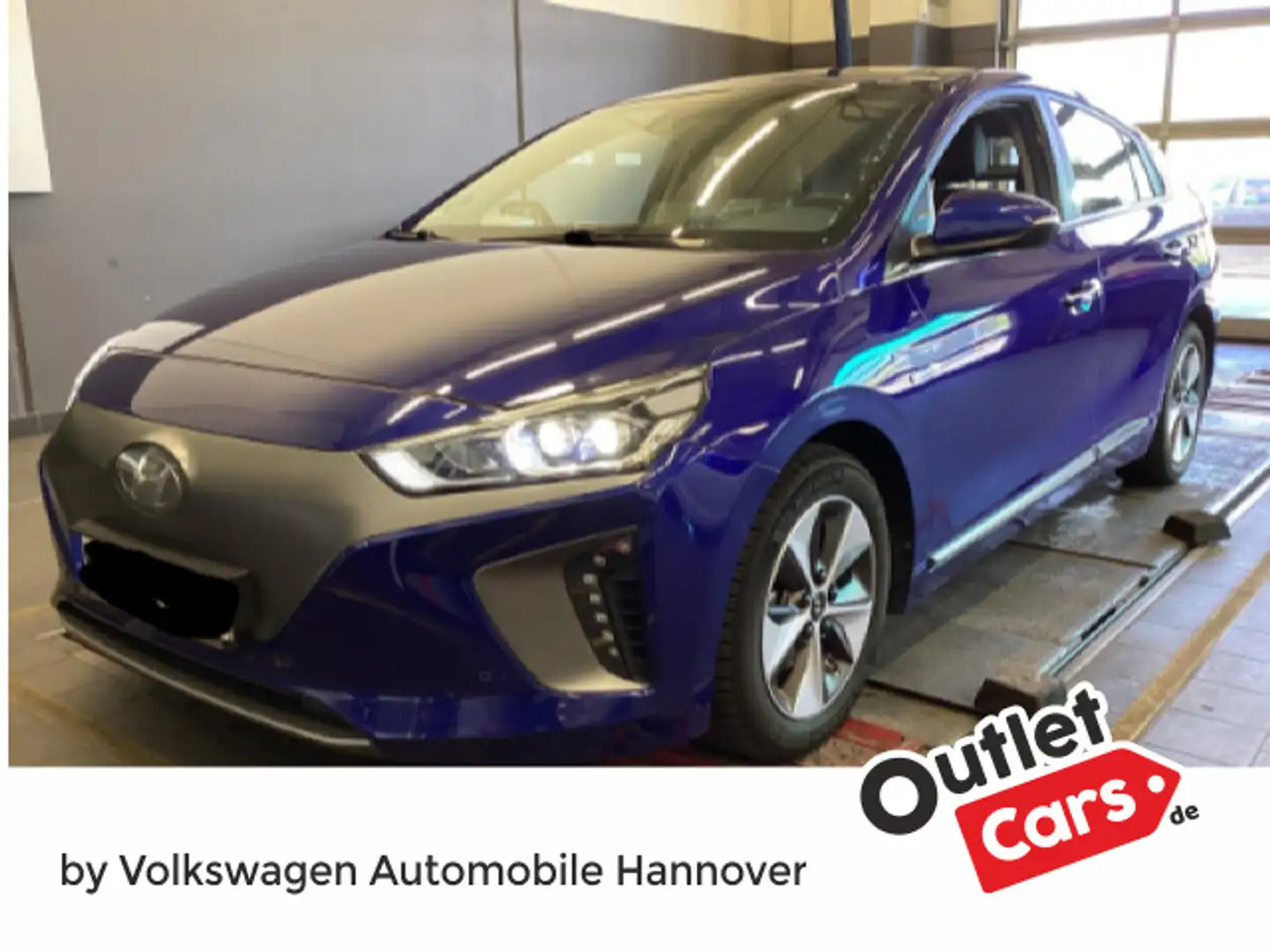 Hyundai IONIQ Electric Premium Navi LED ACC PDC SHZ Bleu - 1