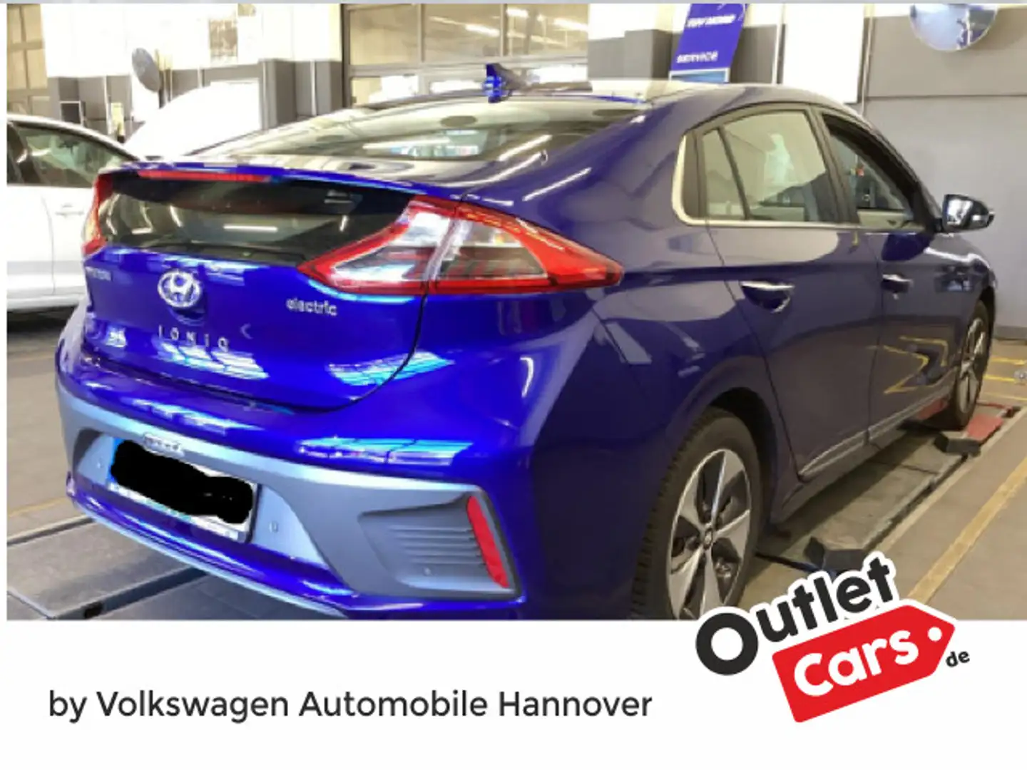 Hyundai IONIQ Electric Premium Navi LED ACC PDC SHZ Bleu - 2