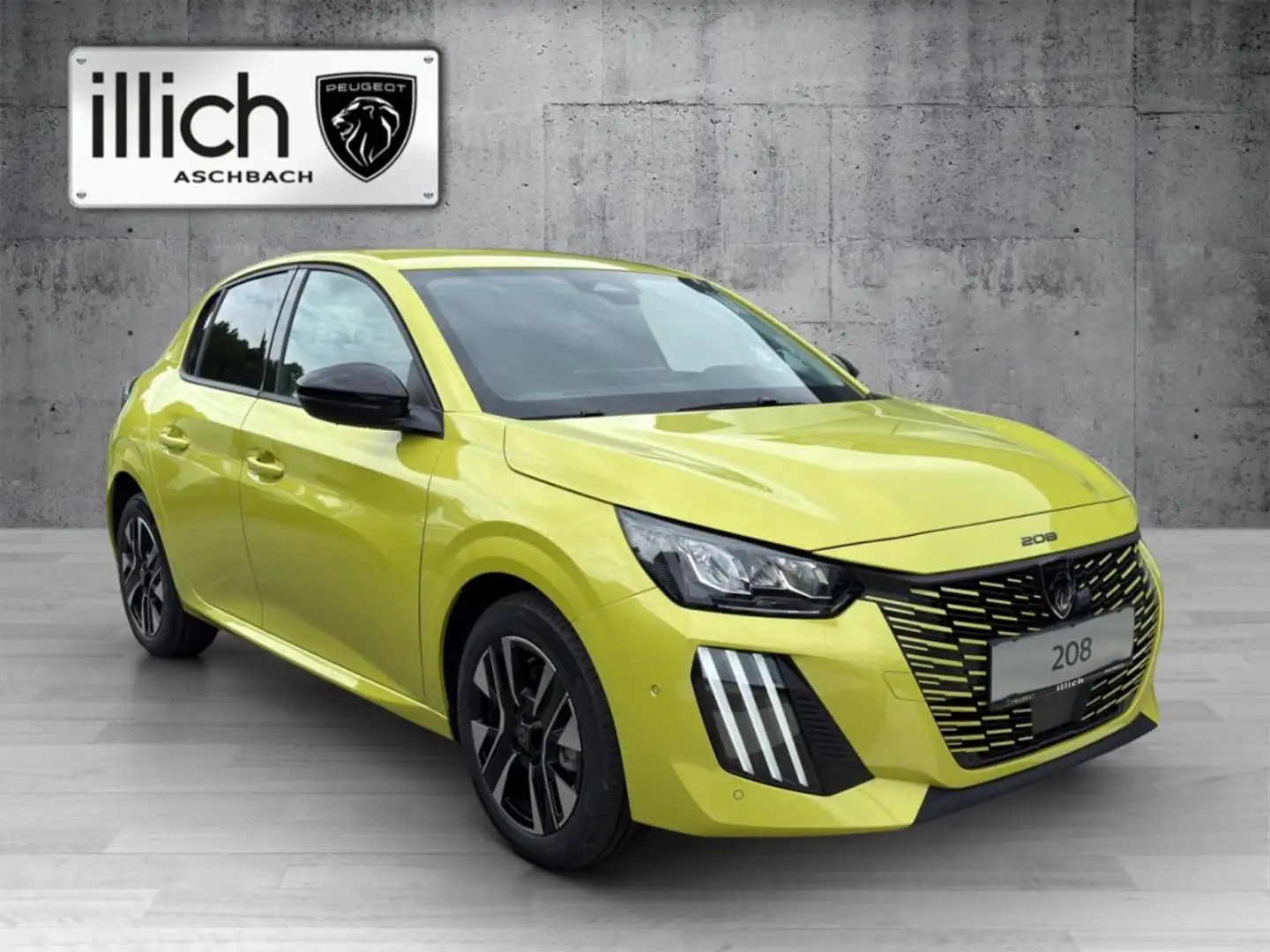 Peugeot 208 ALLURE Benzin 100 6-Gang-Manuell Жовтий - 1
