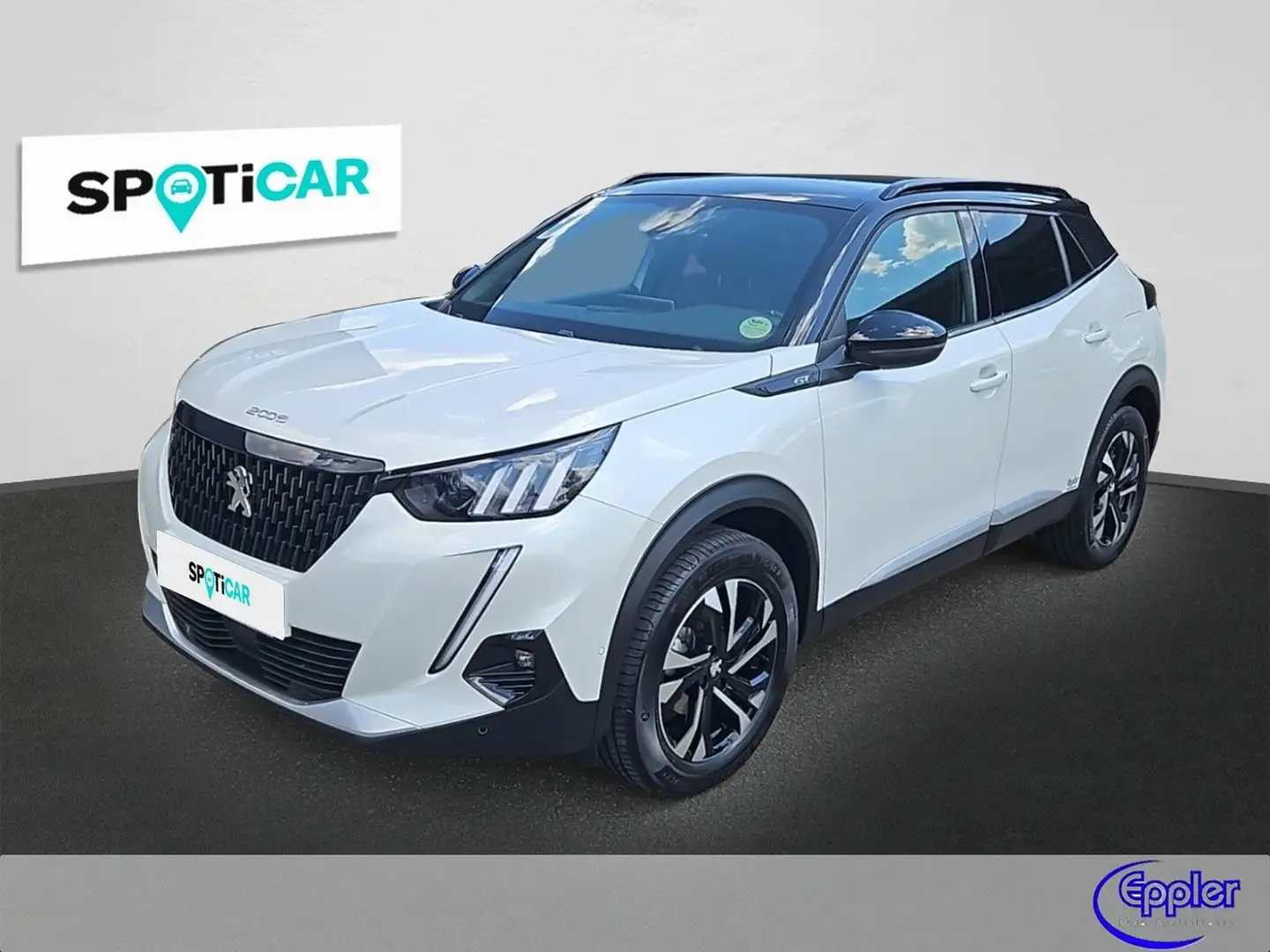 Peugeot 2008 2008  GT Pure Tech 130 EAT8 Panodach ACC AHK Weiß - 1