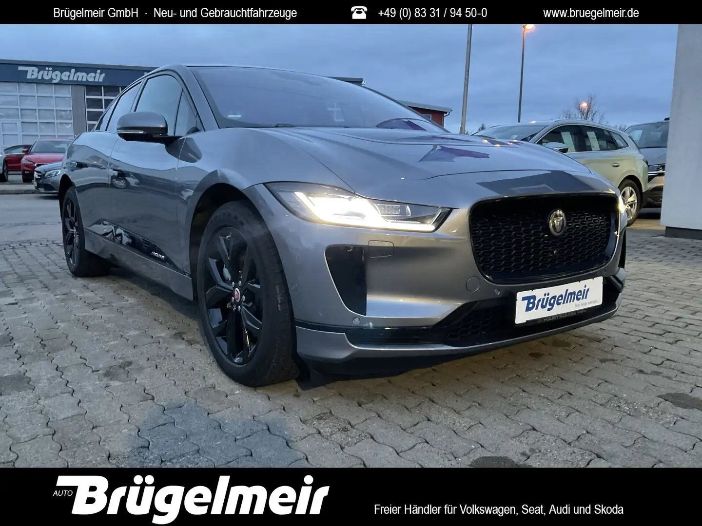 Jaguar I-Pace I-PACE S EV400S BLACKPAK+PANO+STD-HEIZ.+HEAD-UP Grau - 1