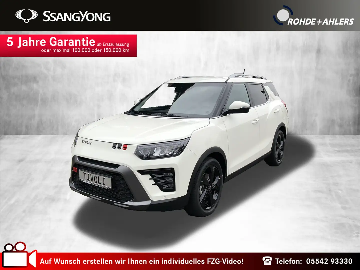 SsangYong Tivoli TIVOLI GRAND BLACKLINE 1,5 6AT 2WD MODELL 2024 LED Білий - 1