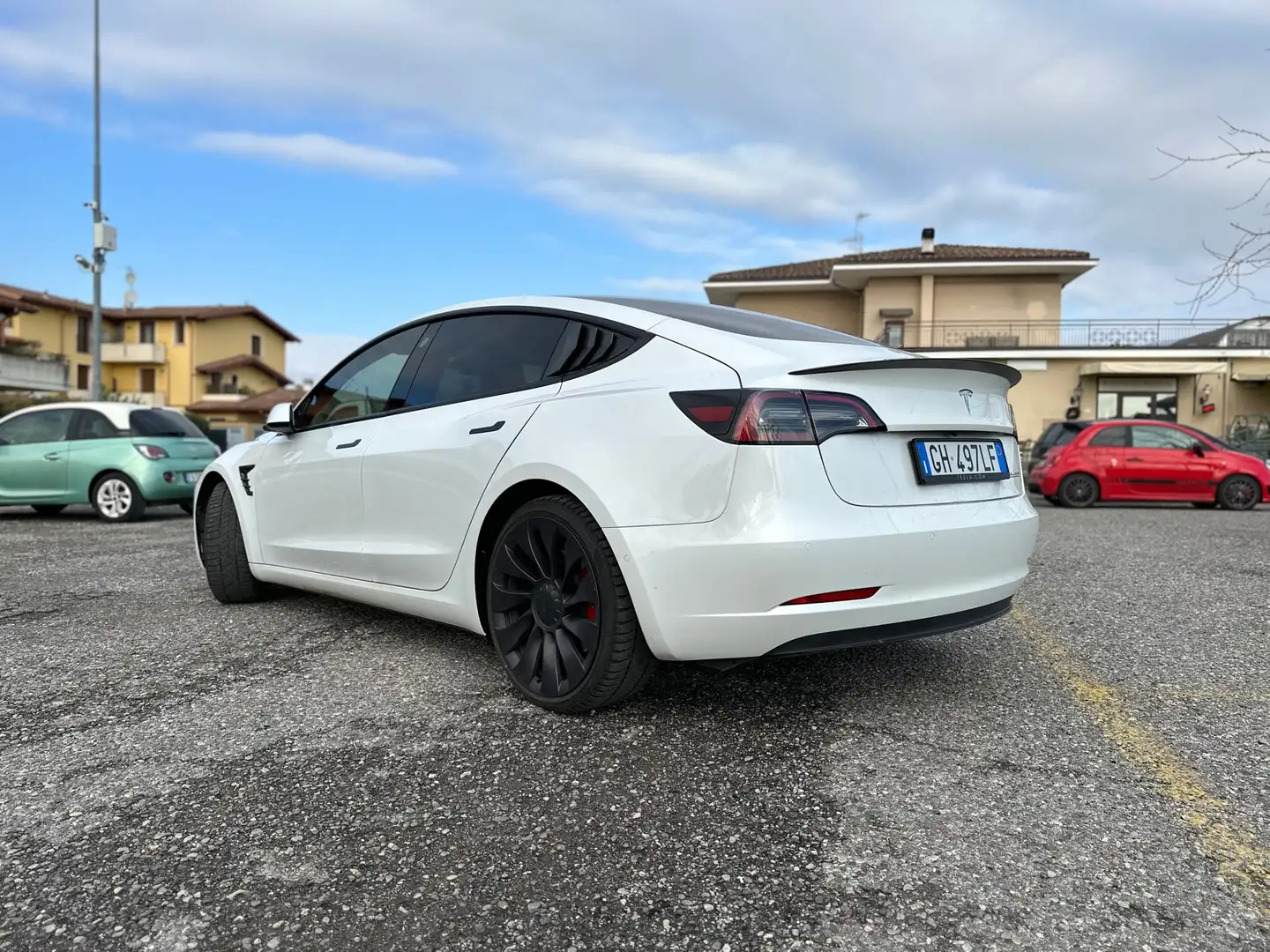 Tesla Model 3 Performance Bianco - 1