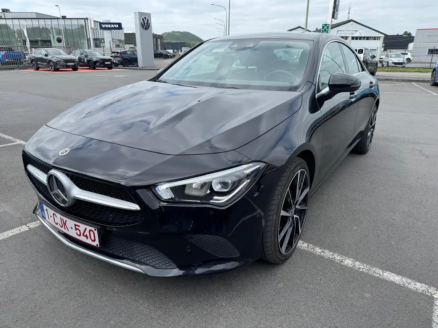 Mercedes-Benz CLA 200 CLA 200 d Business Solution (EU6AP) Cuir Clim Gps Noir - 1