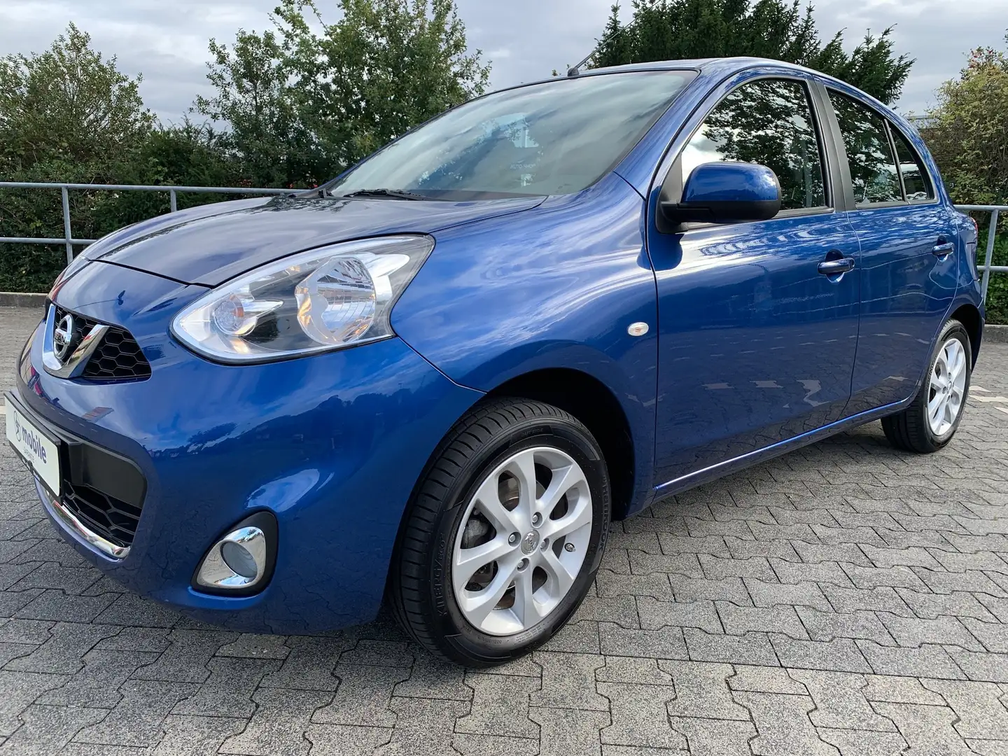 Nissan Micra Micra 1.2 Tekna*KLIMA*BLUETOOTH*TEMPOMAT*49.000KM Blau - 1