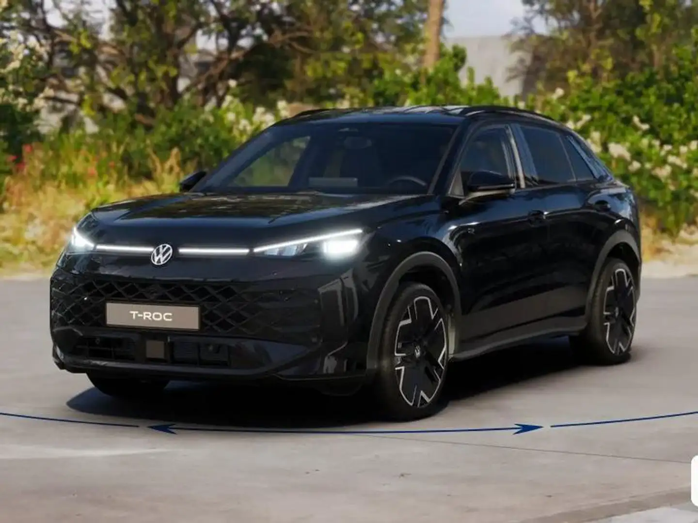 Volkswagen T-Roc T-Roc R-Line 1.5 eTSI DSG, IQ.LIGHT, Easy Open Schwarz - 1