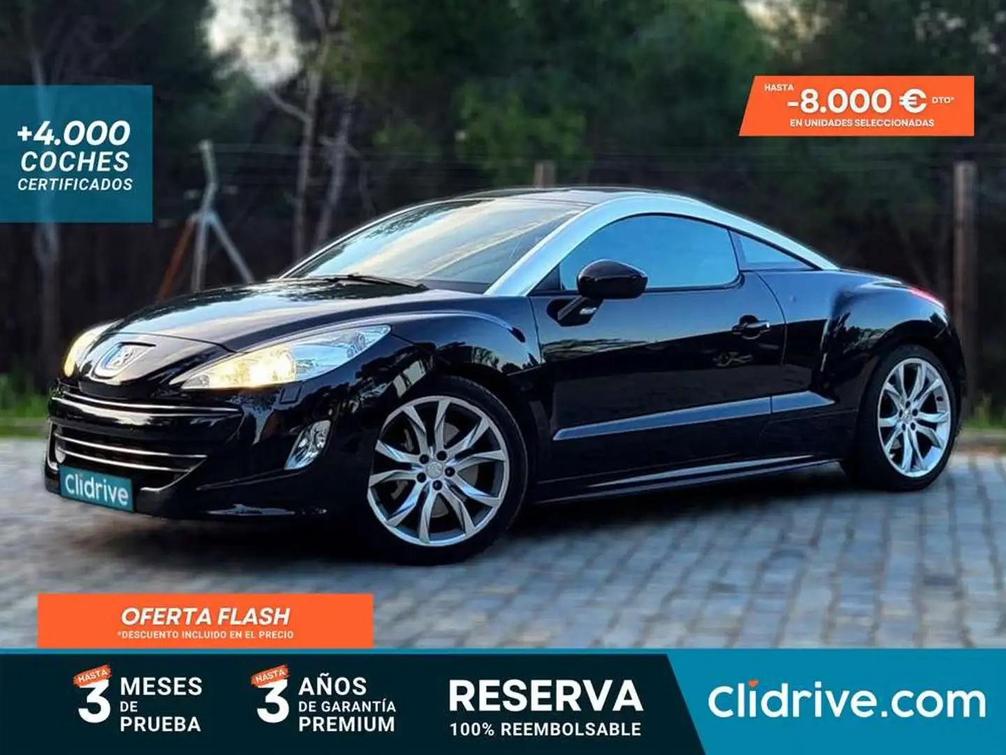 Peugeot RCZ 1.6 THP Negro - 1