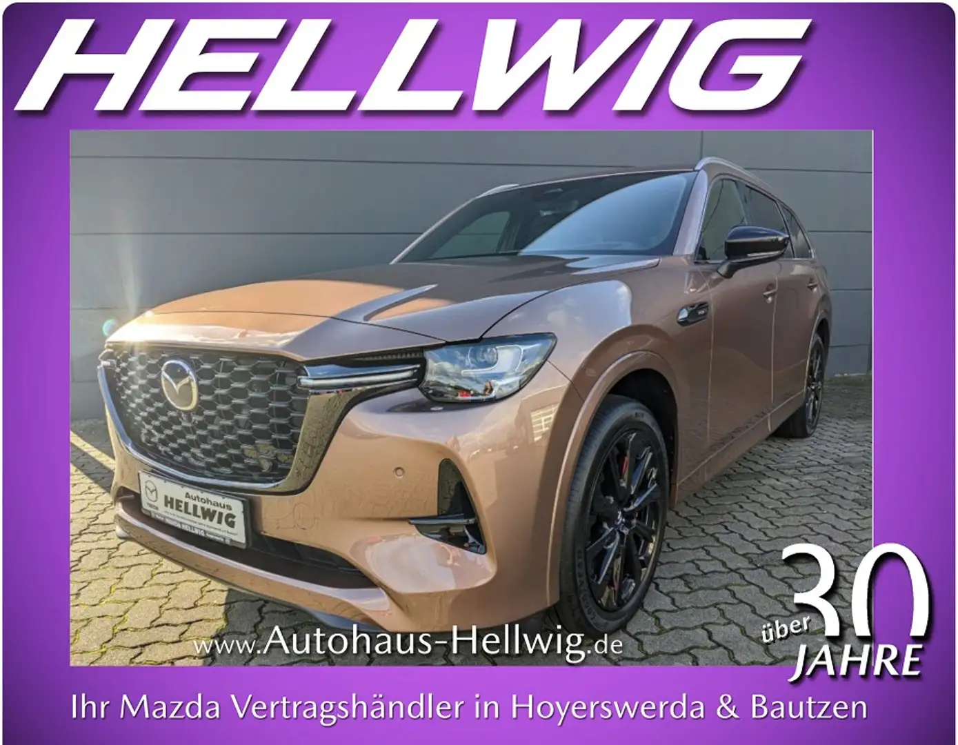 Mazda CX-80 2.5l PHEV AWD Homura Plus 6-Sitzer Panodach Maro - 1