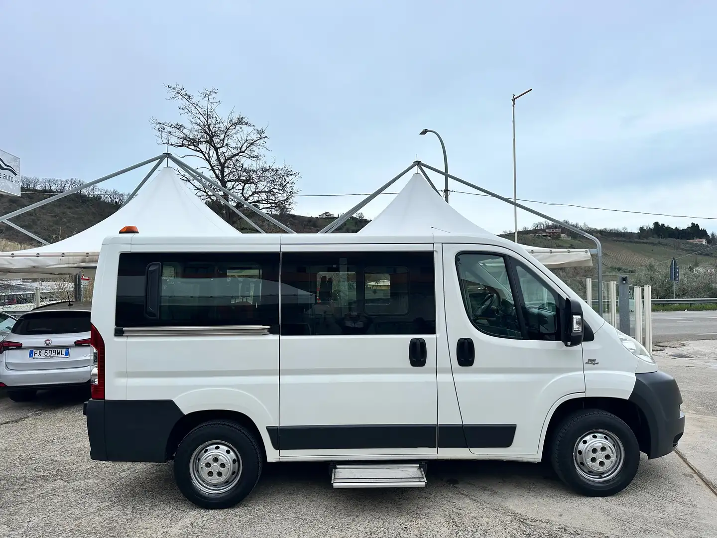 Fiat Ducato 2.3 mtj Panorama 9 posti trasporto disabili Blanco - 1