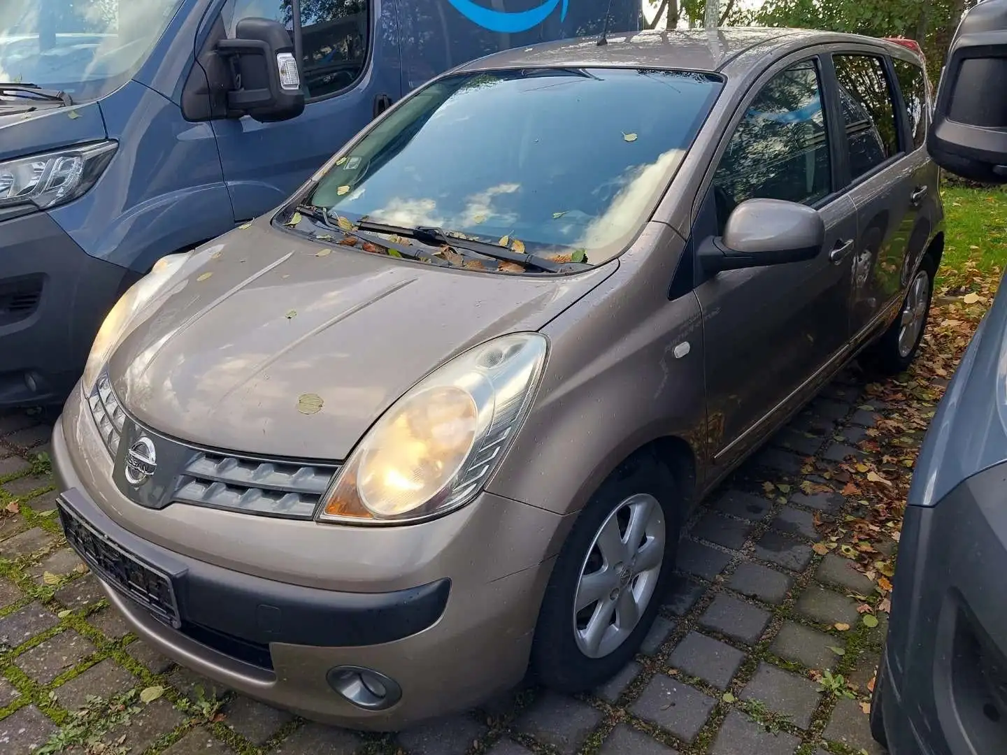 Nissan Note Acenta+Klima+Tüv&Insp. Neu+Alu Beige - 1