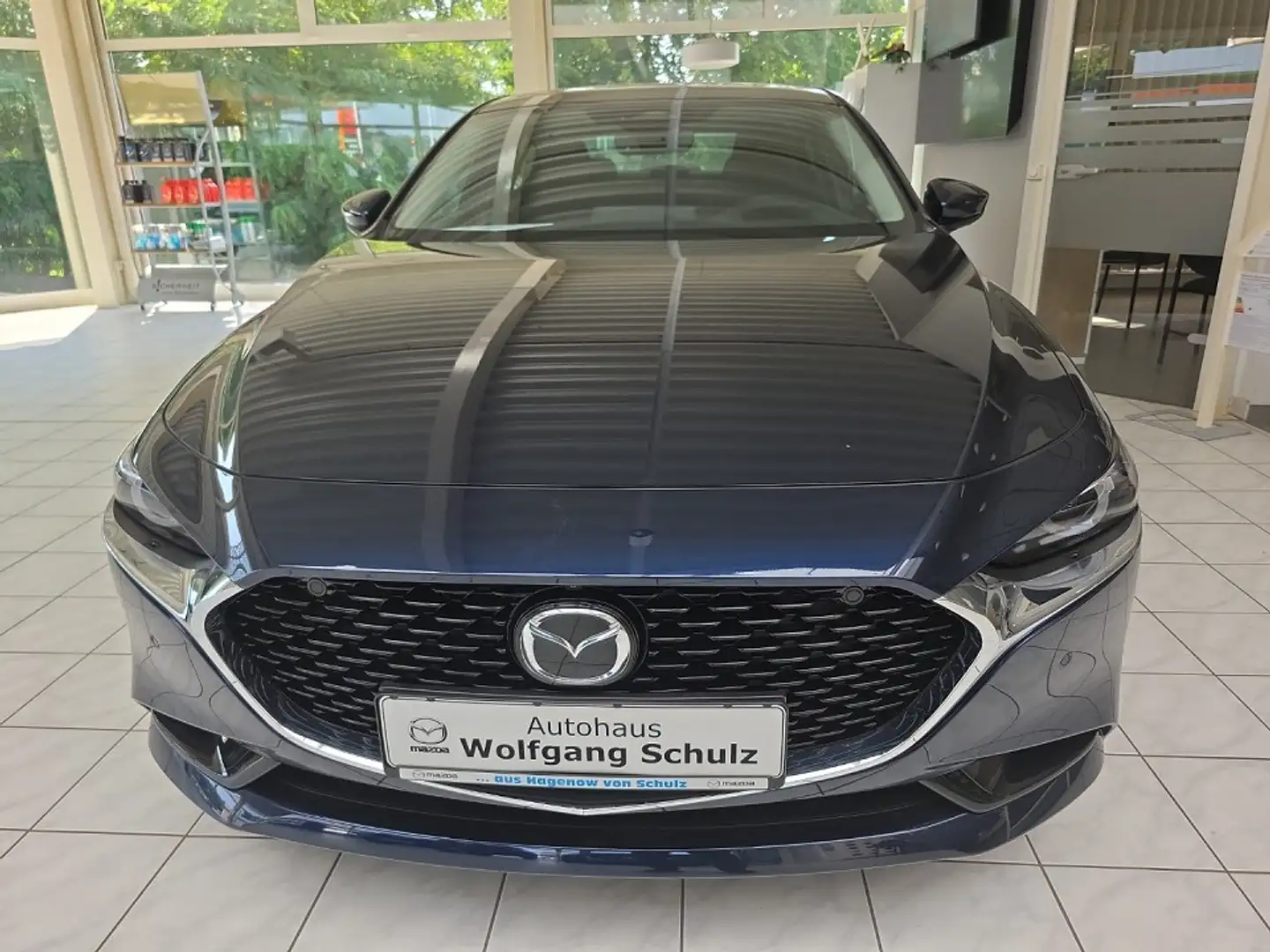 Mazda 3 2.5L e-SKYACTIV G 140ps 6AT FWD Exclusive-line Blau - 1