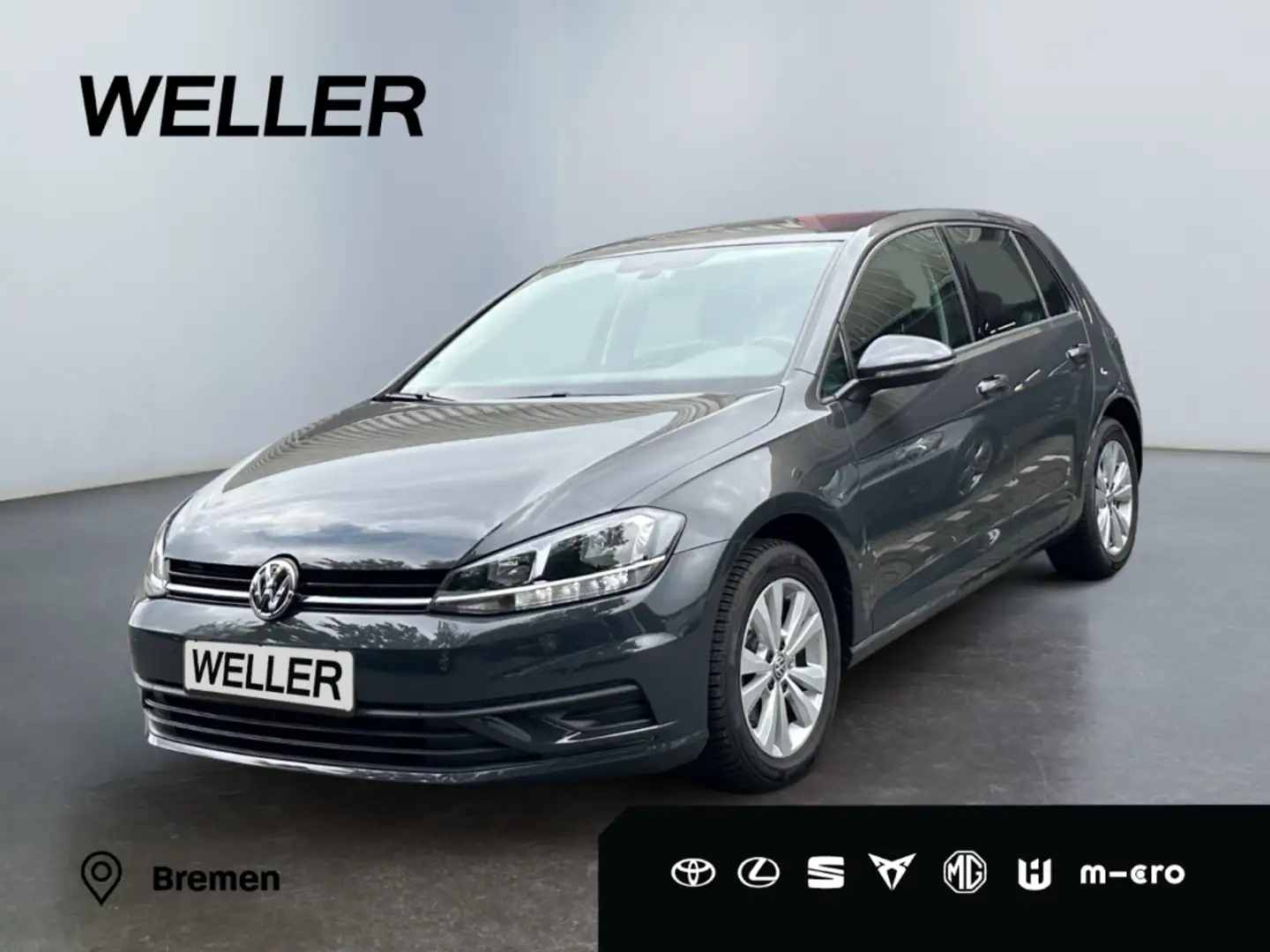 Volkswagen Golf 1.0 TSI (BlueMotion Tech) Trendline *PDC*SHZ* Grau - 1