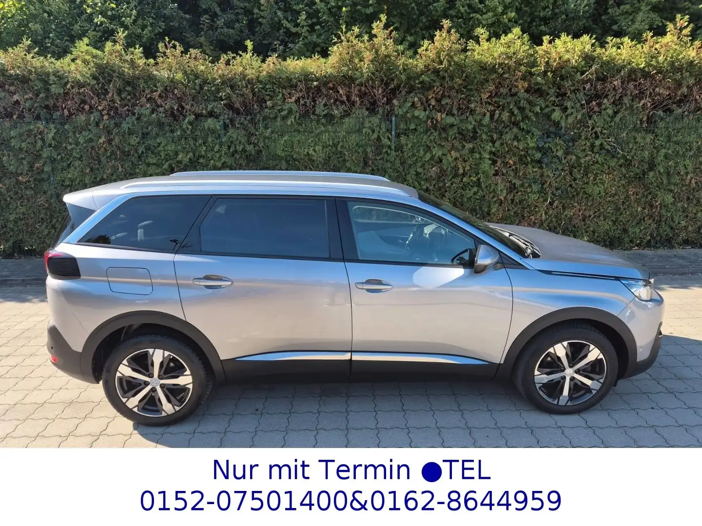 Peugeot 5008 Allure*7 sitz*Zahnr.NEU*NAVI*T-LEDER Grau - 2