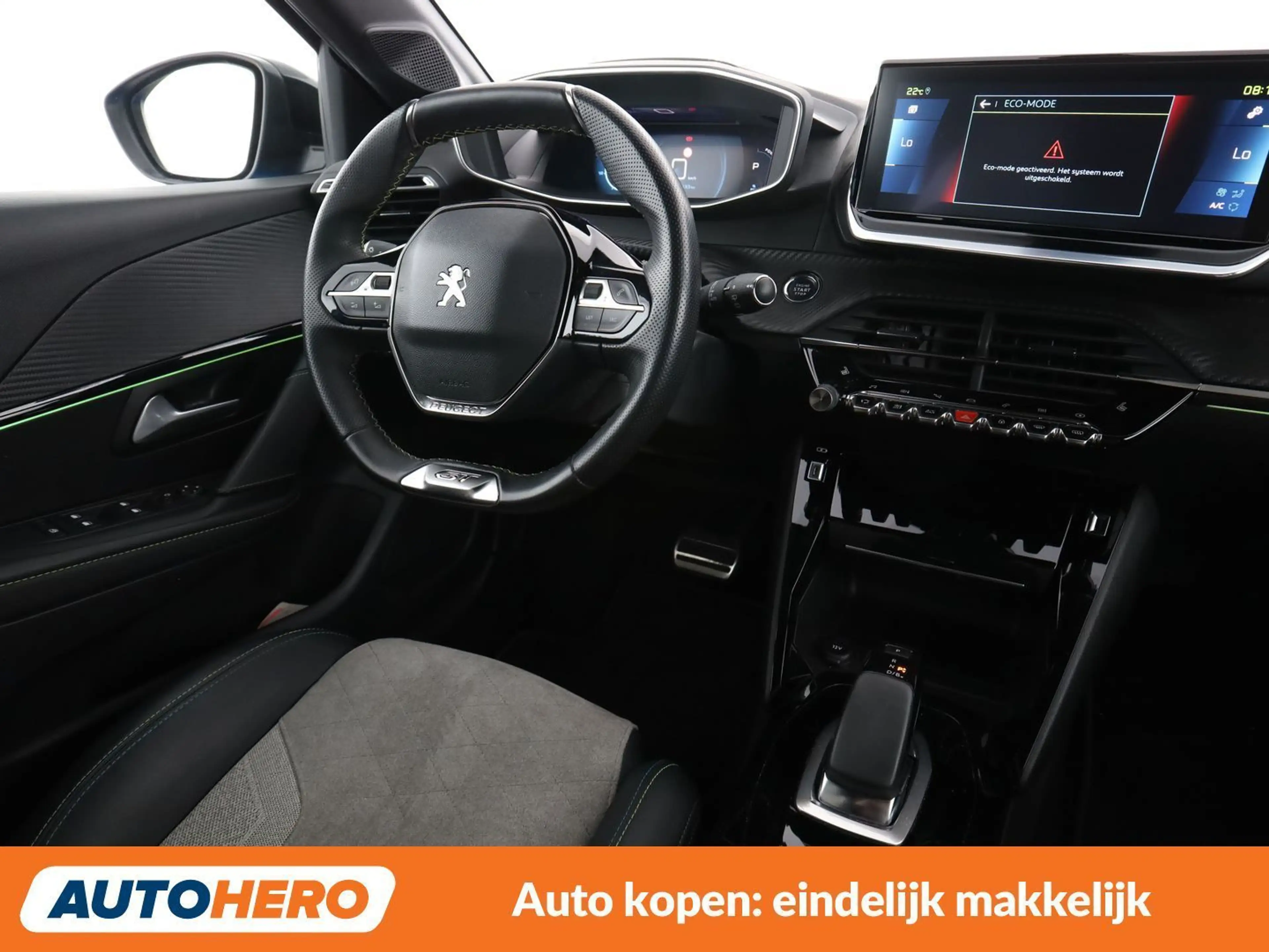 Peugeot e-208 electric drive 100 kW e GT — photo 13
