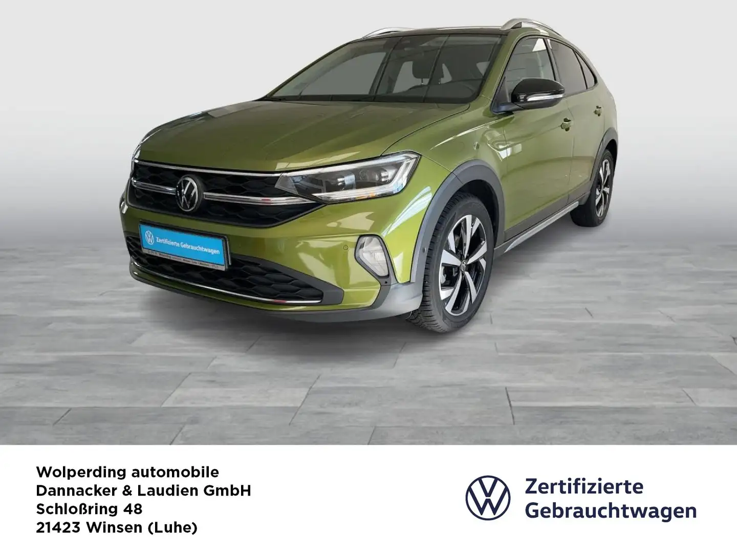 Volkswagen Taigo 1.0 TSI DSG Style Bluetooth Navi LED Klima Vert - 1
