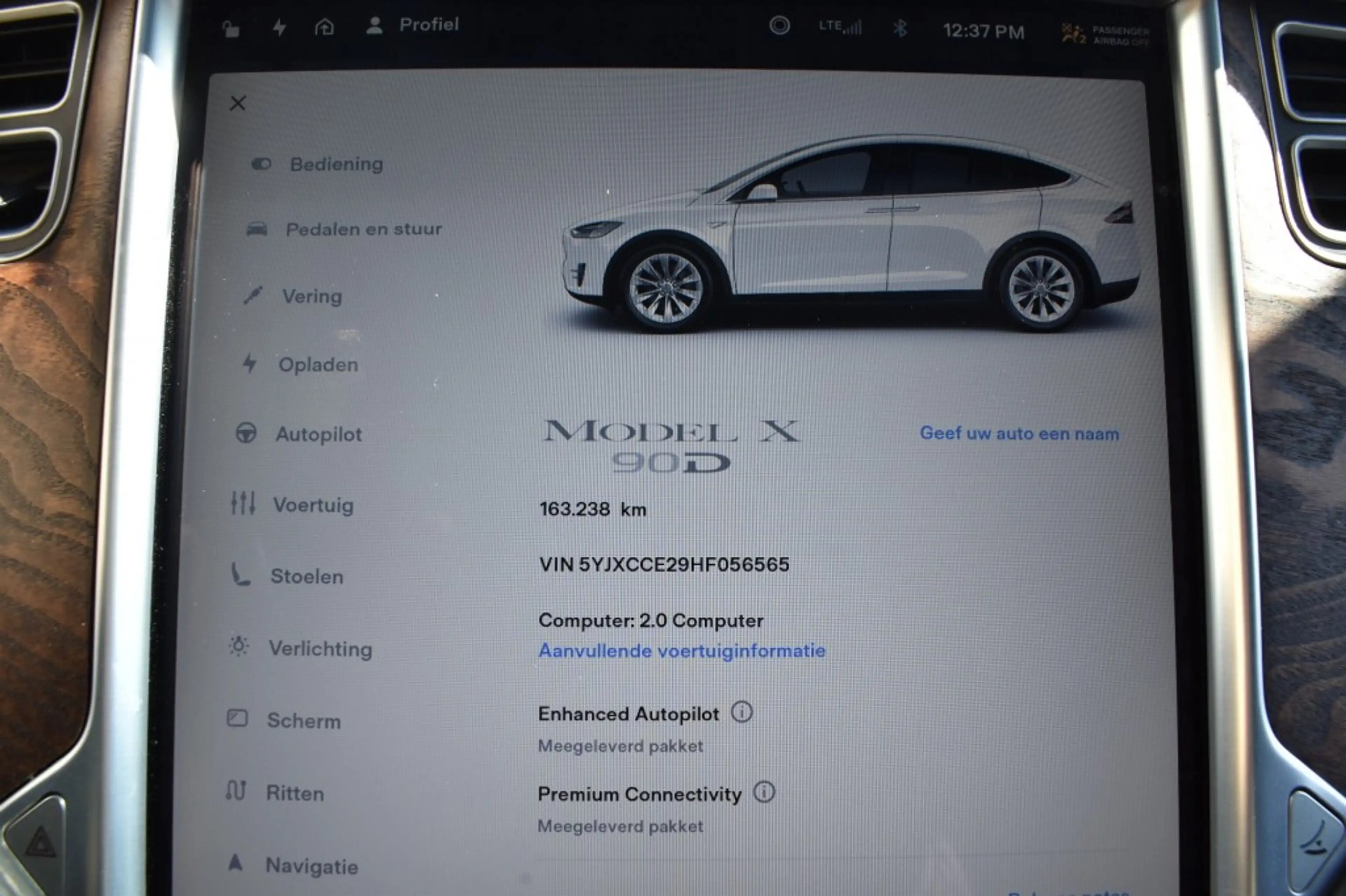 Tesla Model X 90D BASE 6P. LED, Navi, Camera, Trekhaak — photo 9