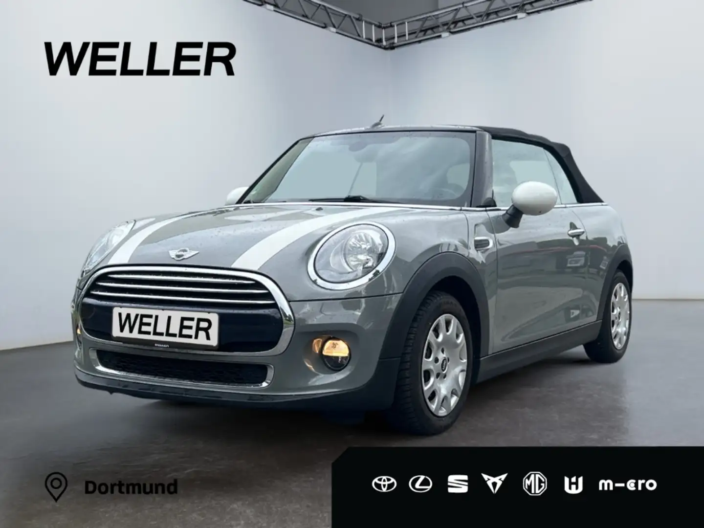 MINI Cooper Cabrio *elek.Verdeck*Bluetooth*Sitzheizung* Grau - 1