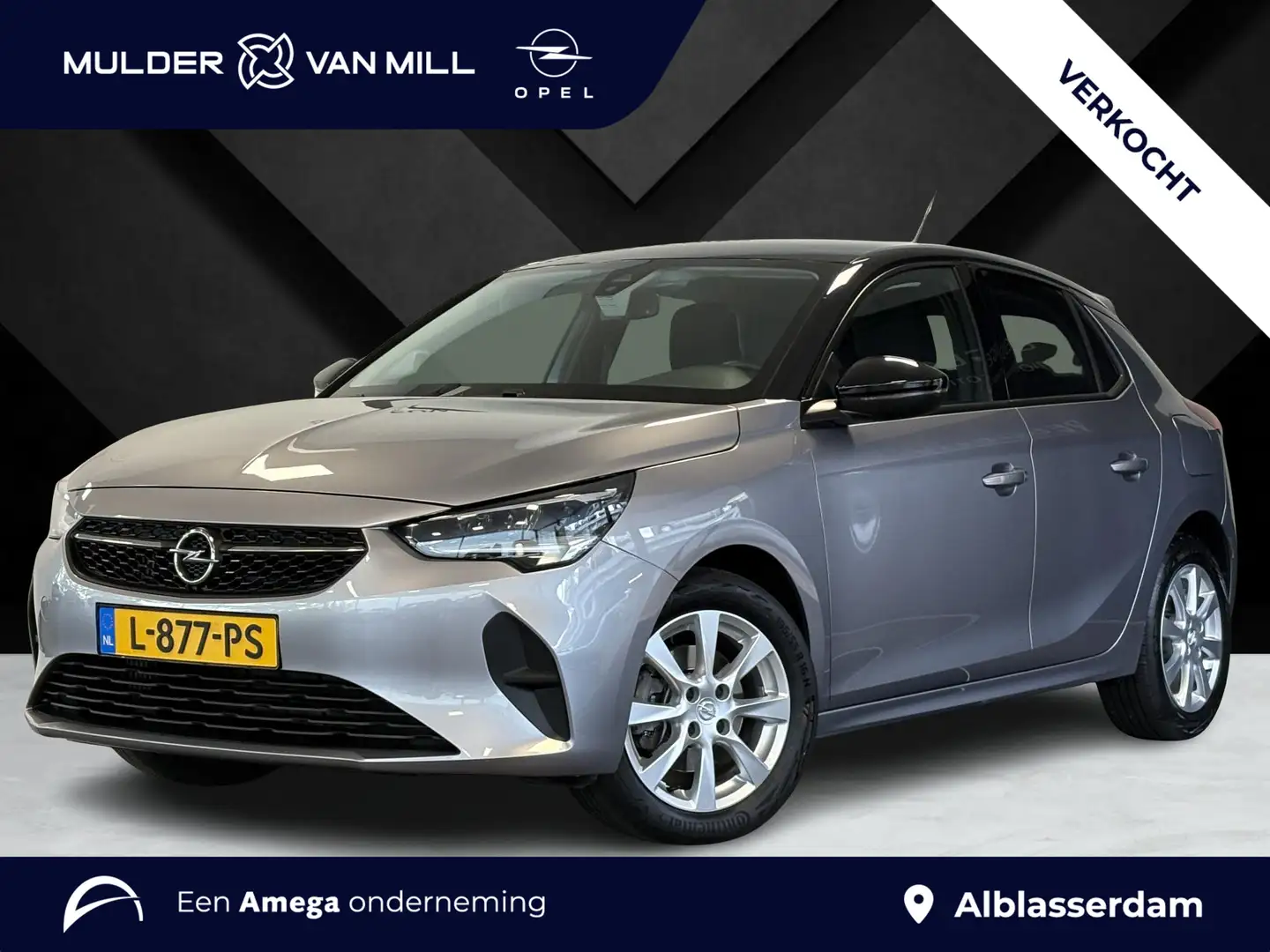 Opel Corsa Editon 1.2 Turbo 100pk EAT8 | TWO-TONE | APPLE CAR Gris - 1