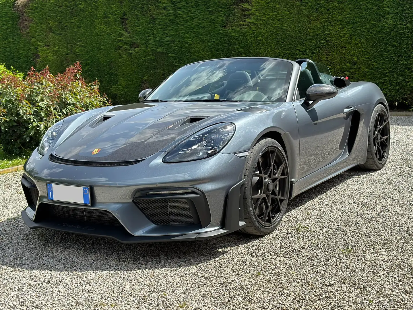 Porsche 718 Spyder 4.0 RS pdk Weissach (iva esposta) Grigio - 2