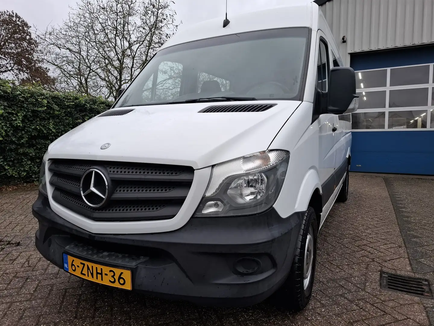 Mercedes-Benz Sprinter 213 2.2CDI 13995.- INCL BTW 9-PERSOONS ROLSTOEL LI Blanco - 2
