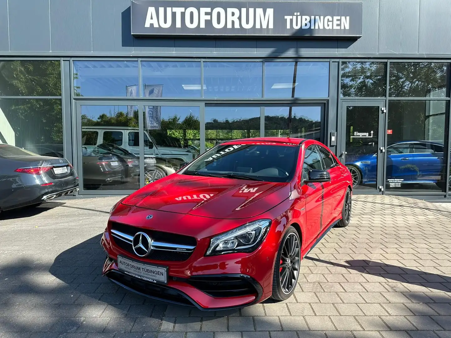 Mercedes-Benz CLA 45 AMG CLA 45 4MATIC DCT *NIGHT PAKET*NAVI*PERFORMANCE Rosso - 1