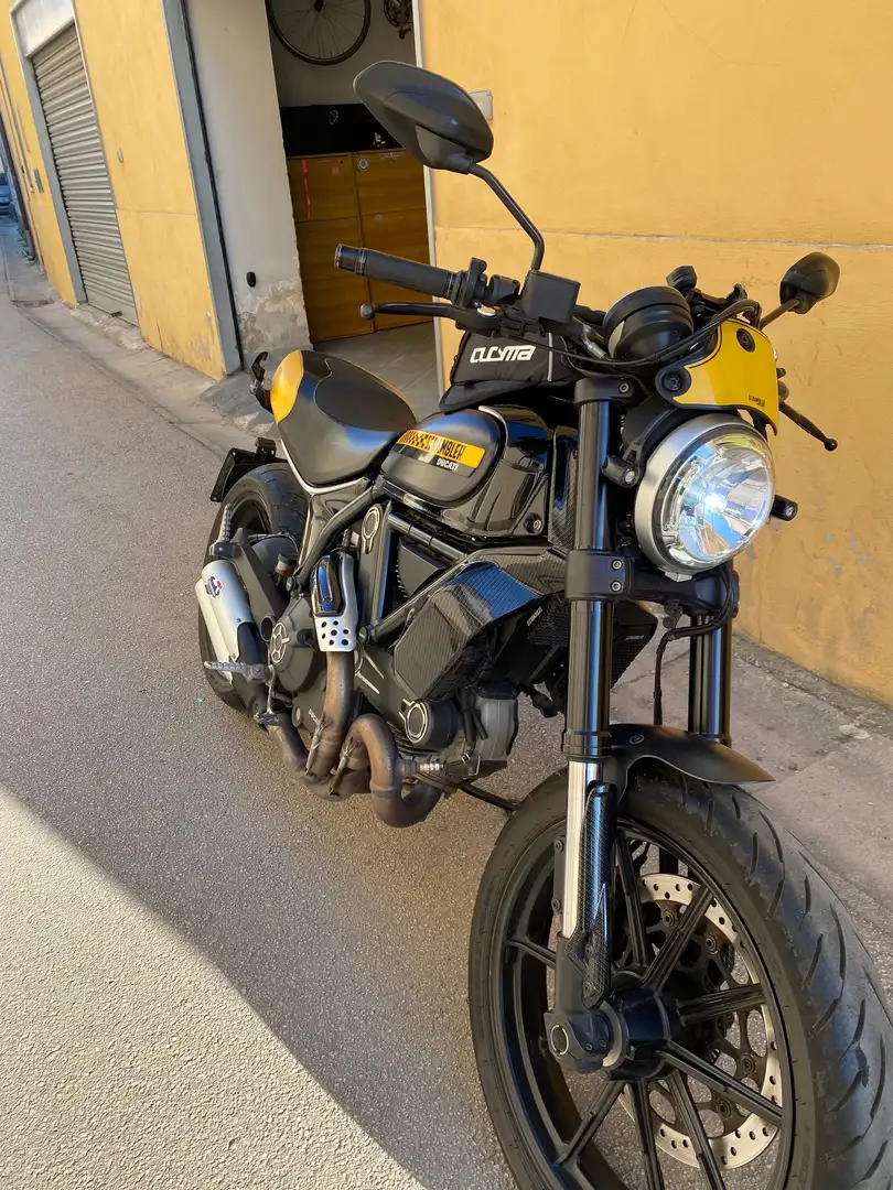 Ducati Scrambler 800 Full trottle custom rumble Nero - 1