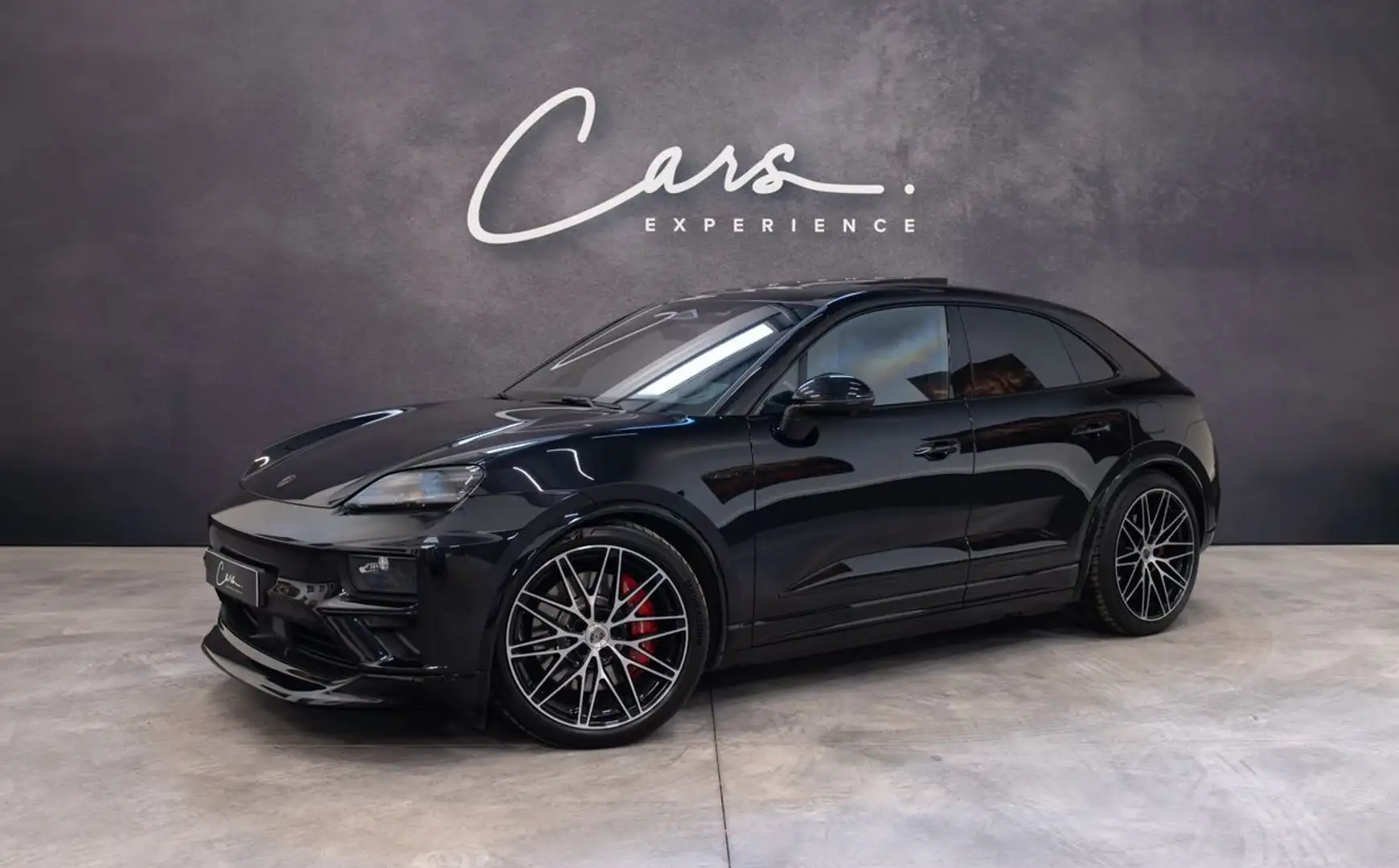 Porsche Macan Turbo EV 639 cv – FULL OPTIONS- 1°ERE MAIN SUSPENSION PNEUMATIQUE ROUES ARRIERES DIRECTRICES TOIT PANO AFFICHAGE TETE HAU Schwarz - 1