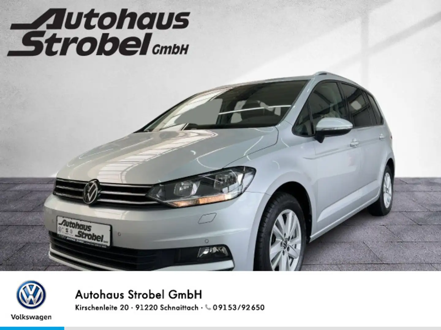Volkswagen Touran 1.5 TSI DSG Comfortline ab 4,99% 7-Sitze Silber - 1
