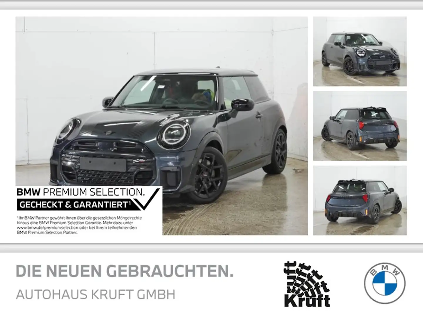 MINI Cooper S Coupe Cooper S 3tür JCW+PAKET XL+PANO+. HUD+HK SOUND Gris - 1
