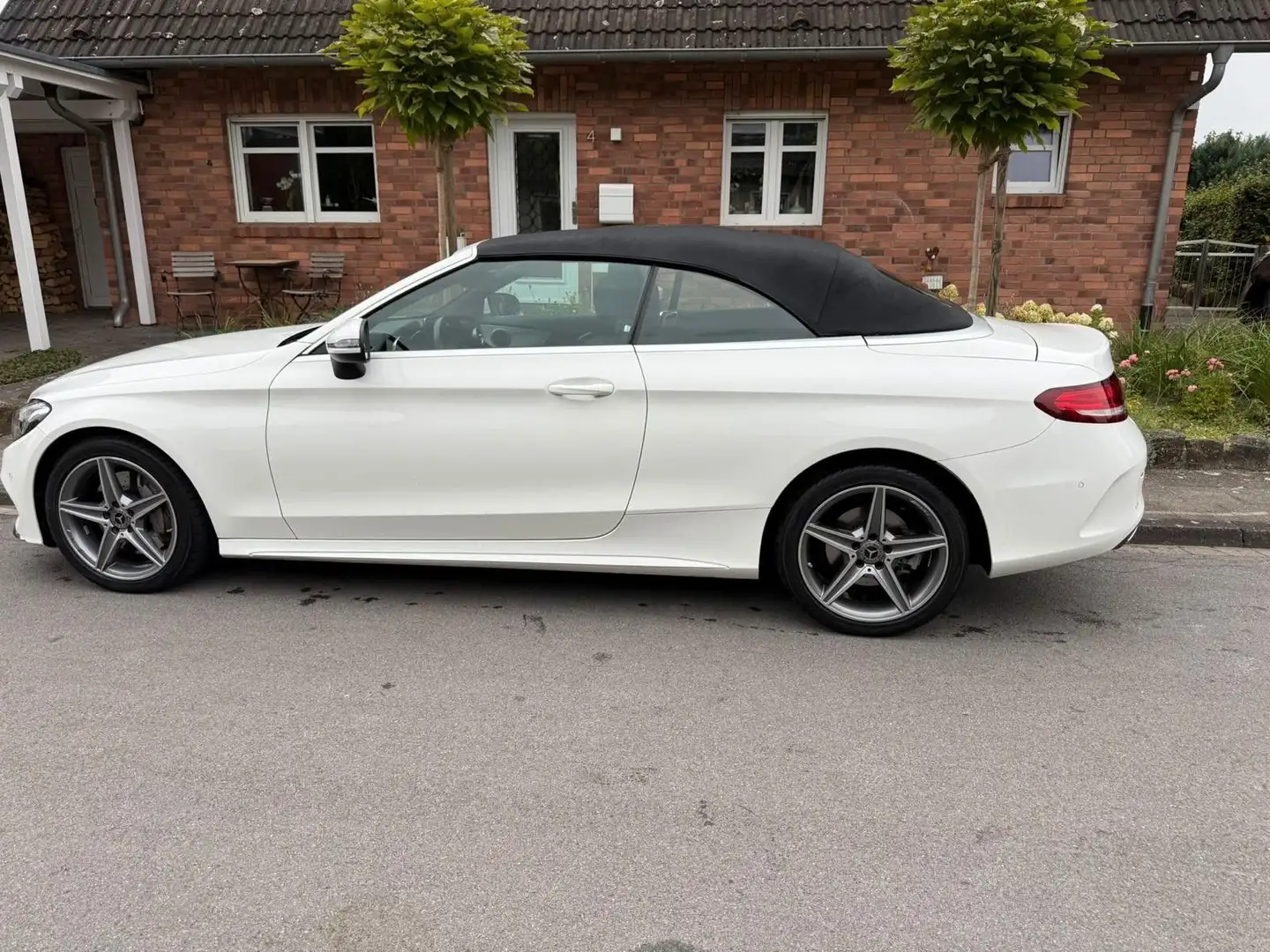 Mercedes-Benz C 400 C -Klasse Cabrio 4Matic Weiß - 1