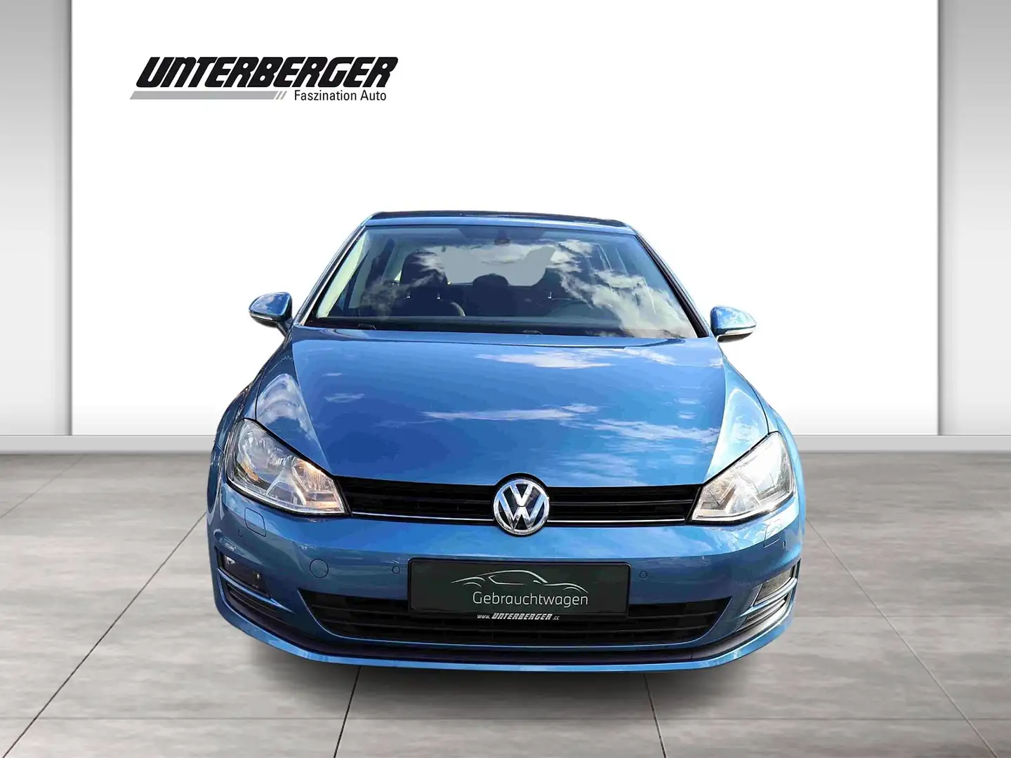 Volkswagen Golf VII Rabbit 1,2 TSI Tempomat Klimaaut. PDC Blauw - 2