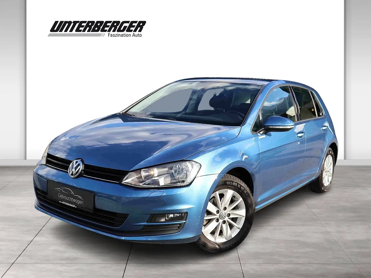Volkswagen Golf VII Rabbit 1,2 TSI Tempomat Klimaaut. PDC Blauw - 1