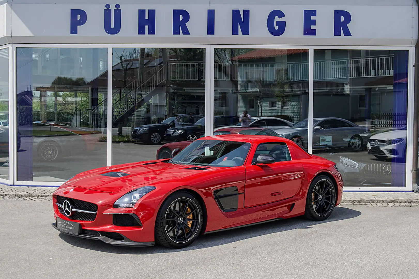 Mercedes-Benz SLS AMG *Black Series*1of350*1.Hand* Roşu - 1