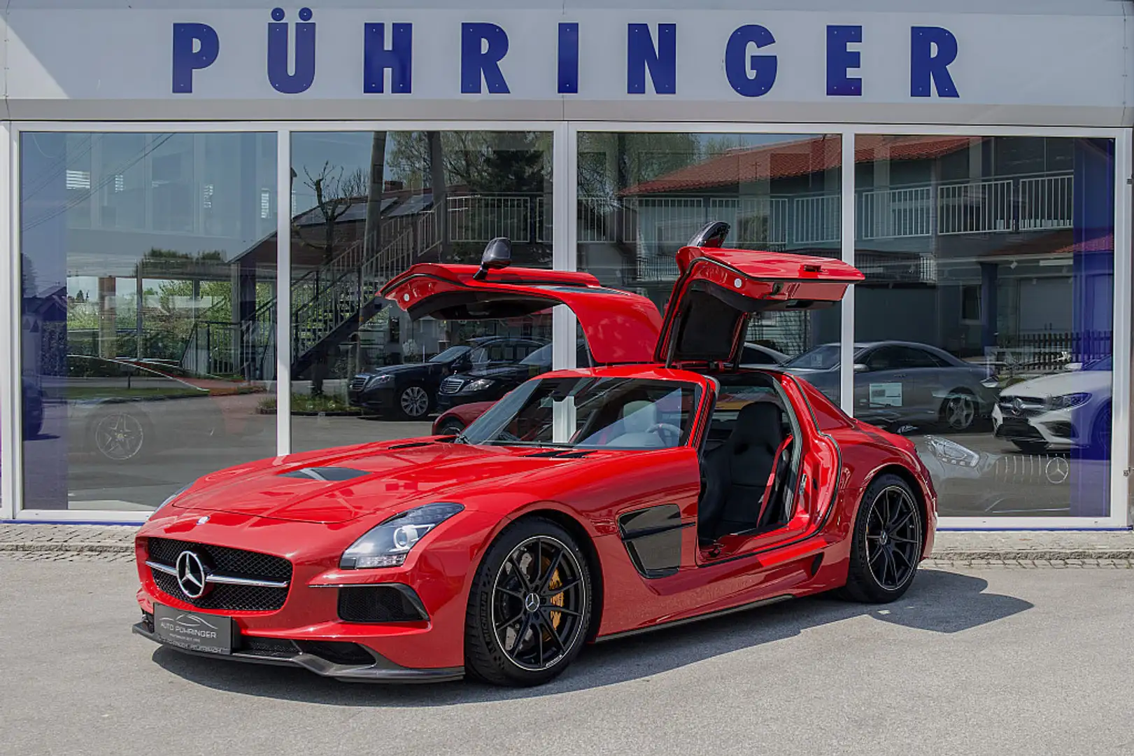 Mercedes-Benz SLS AMG *Black Series*1of350*1.Hand* Roşu - 2