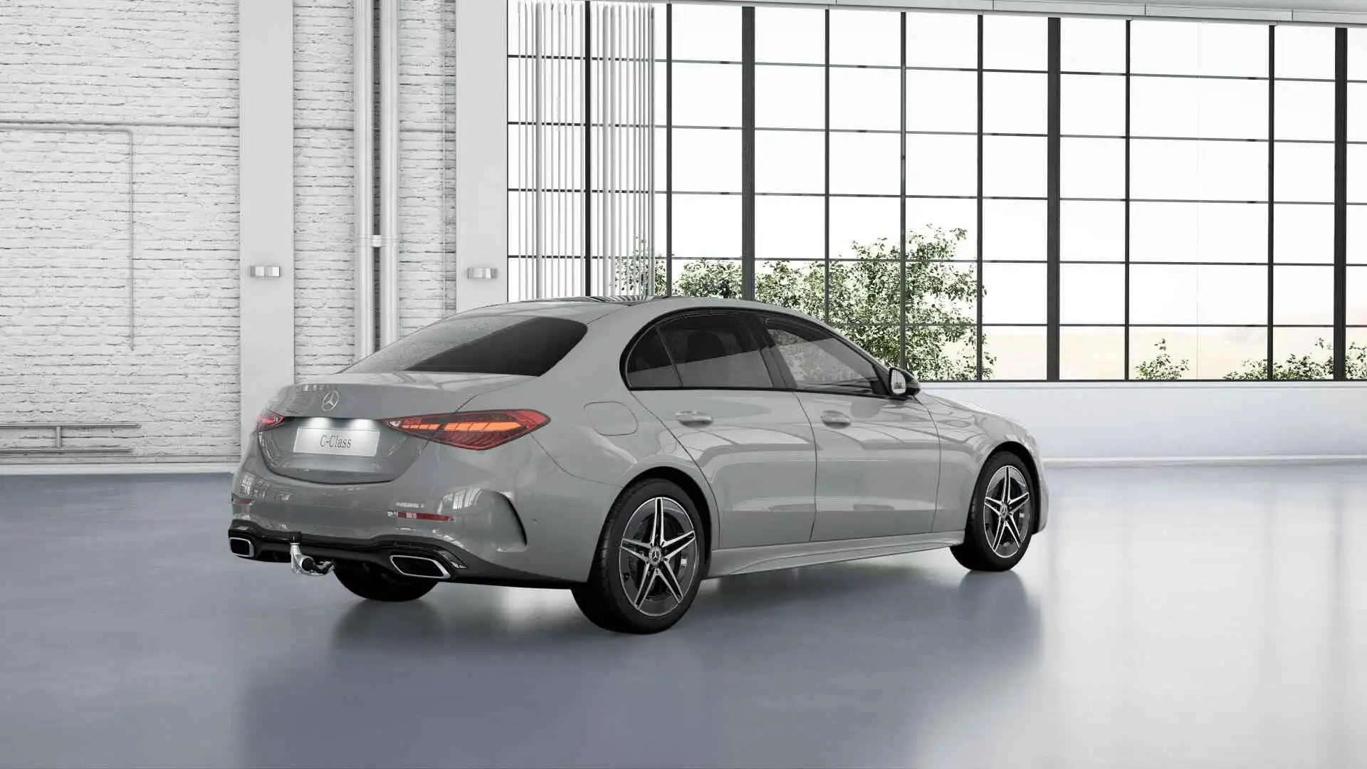 Mercedes-Benz C 180 Business Solution AMG | Panoramaschuifdak | Night Zwart - 2
