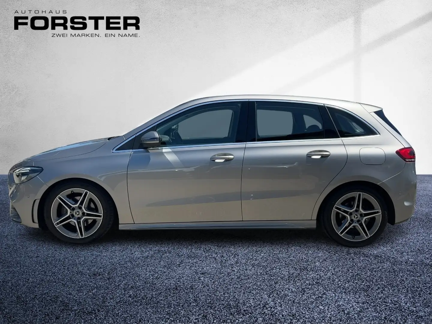 Mercedes-Benz B 200 d AMG Line AMG Distr Mbeam MBUX AUT RKam Plateado - 2