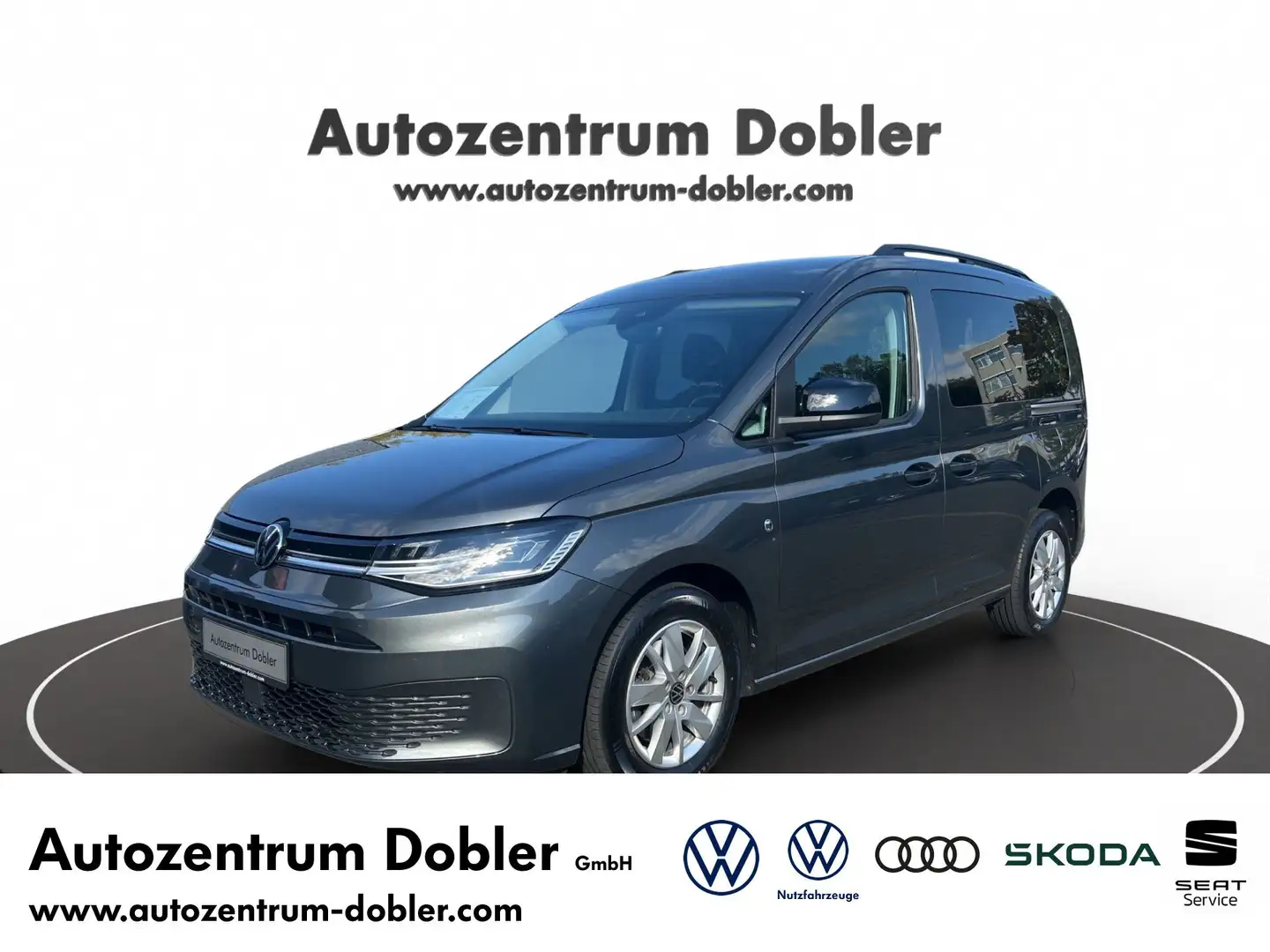 Volkswagen Caddy 1.5 TSI Life DSG AHK PDC LED EURO6 Bluetooth Grau - 1