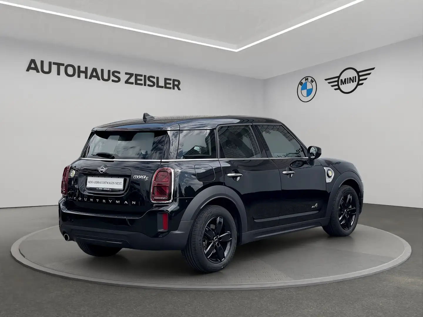 MINI Cooper SE Countryman Cooper SE ALL4 Countryman AppleCarPlay Stoff/Leder Schwarz - 2