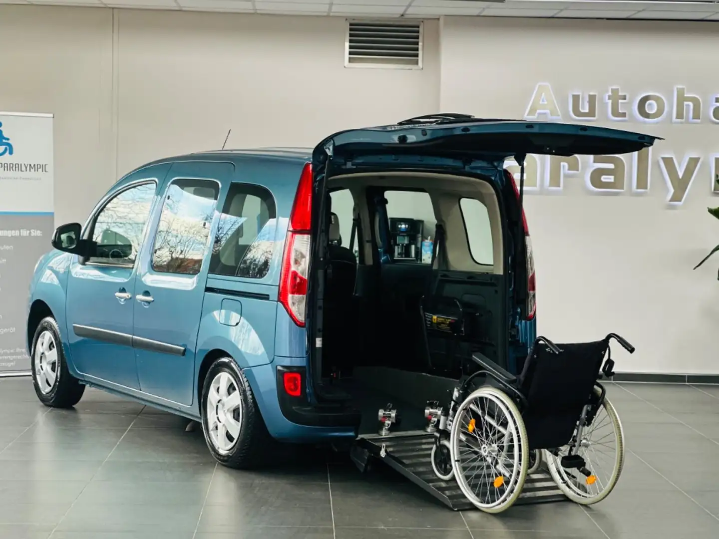 Renault Kangoo Happy Family Behindertengerecht-Rampe Blau - 1
