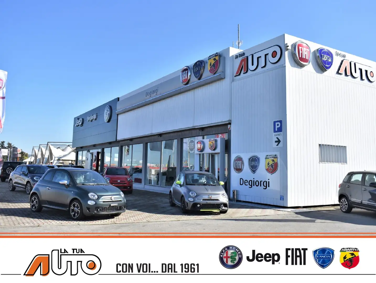 Fiat 500e 3+1 118CV LA PRIMA Modrá - 2